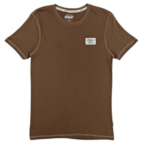 Camiseta café para hombre