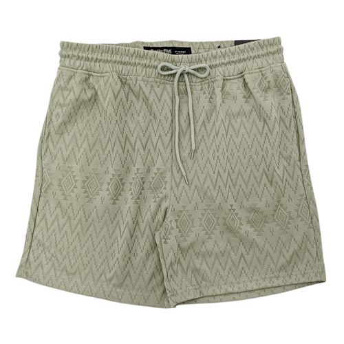 Short gris sólido para hombre