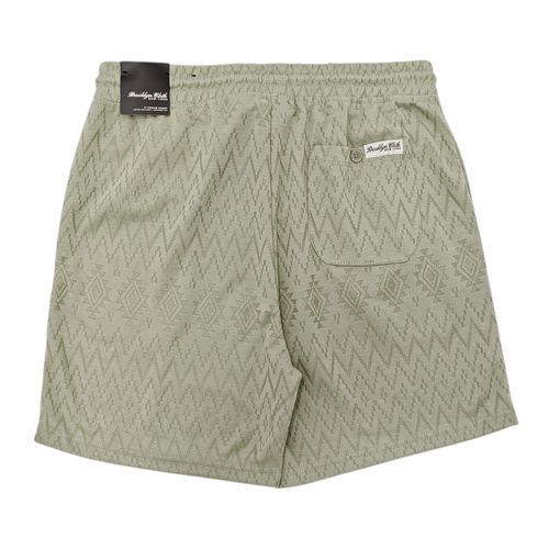 Short gris sólido para hombre