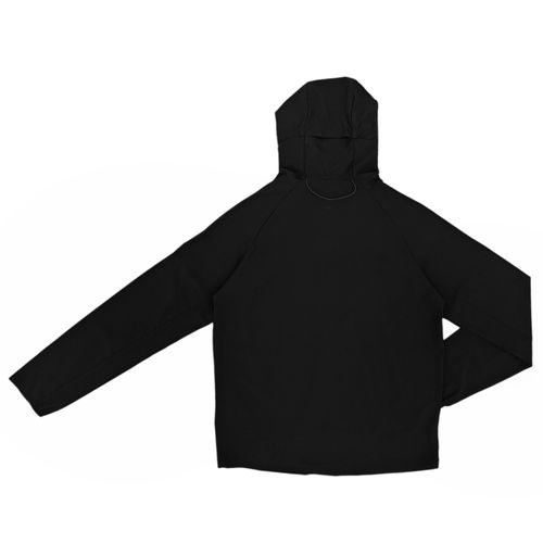 Hoodie negro sólido para hombre