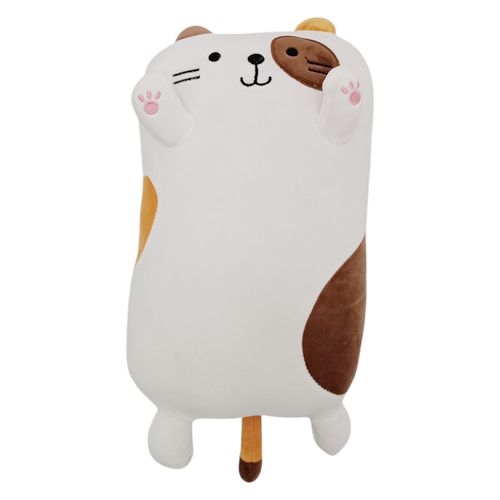 Cojín de gato blanco