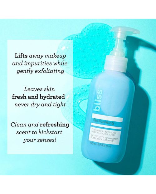 Fab Foaming Exfoliating Cleanser 190ml