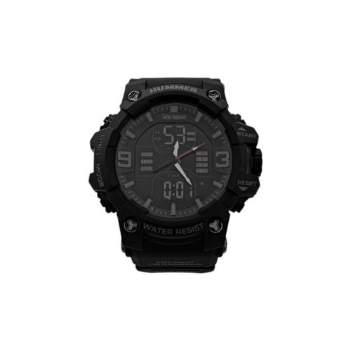 Reloj digital con textura para hombre