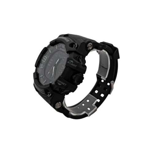 Reloj digital con textura para hombre