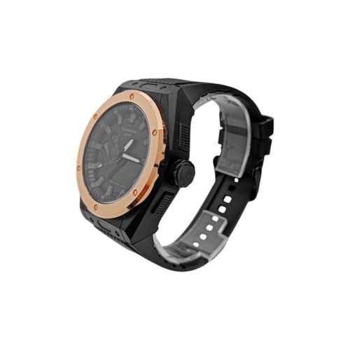 Reloj análogo bicolor para hombre