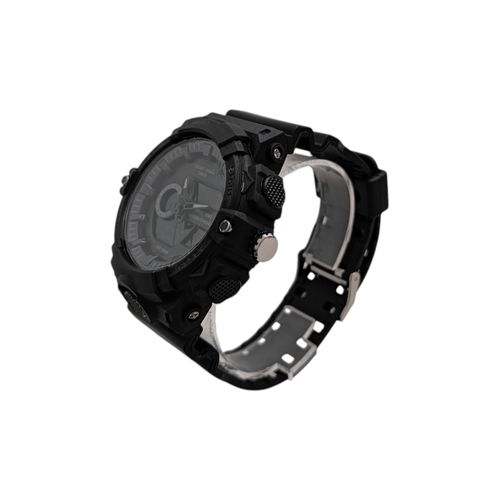 Reloj digital con textura para hombre