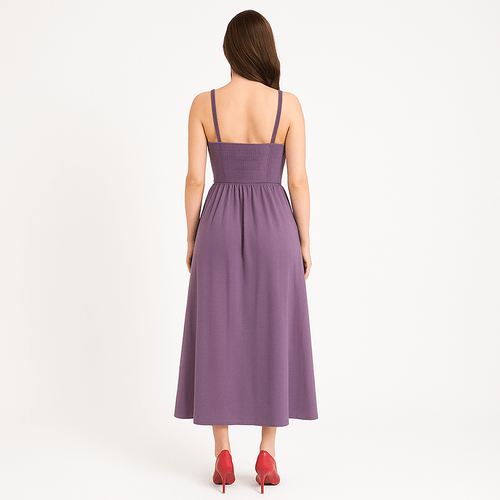 Vestido sólido para mujer