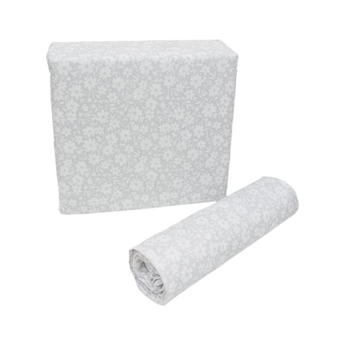 Set de 3pzs de sábanas Twin estampado floral
