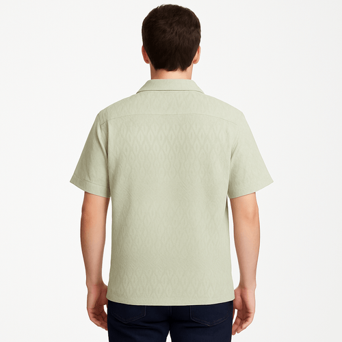 Camisa verde para hombre