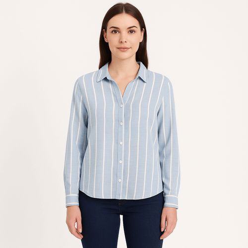Blusa rayada para mujer
