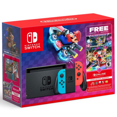 Bundle Nintendo Switch neon + Mario Kart 8