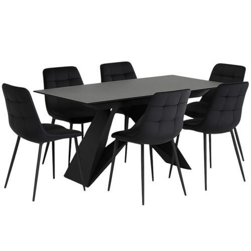 Comedor 6 personas rectangular zuna