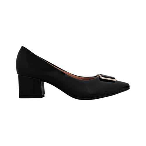 Tacones de vestir negros para mujer
