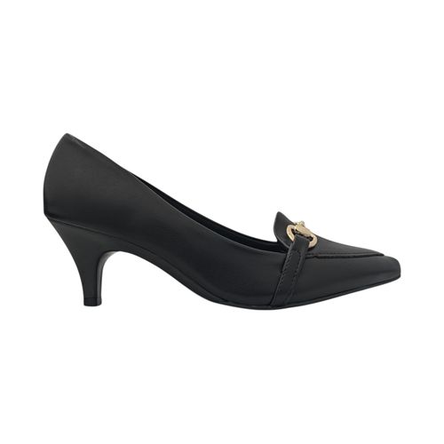Tacones de vestir negros para mujer