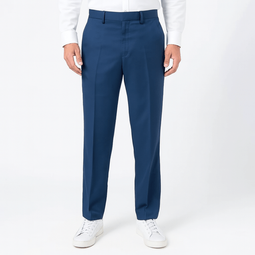 Pantalón casual azul para hombre