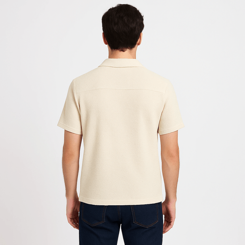 Camisa con textura para hombre
