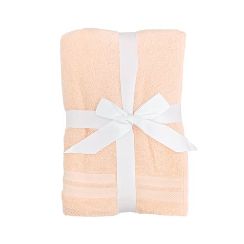 Set de toallas para baño rosa