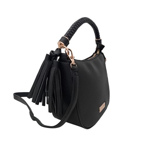 Crossbody negra para mujer