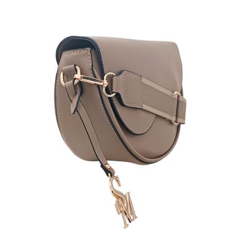 Crossbody beige para mujer