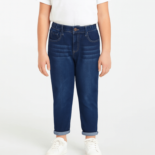 Ankle jeans azul para niña