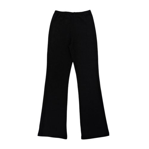 Leggins flare sólido para niña