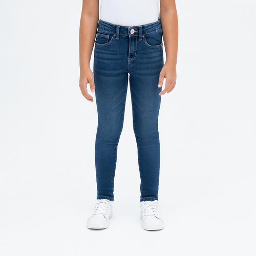 Skinny jeans azul para niña