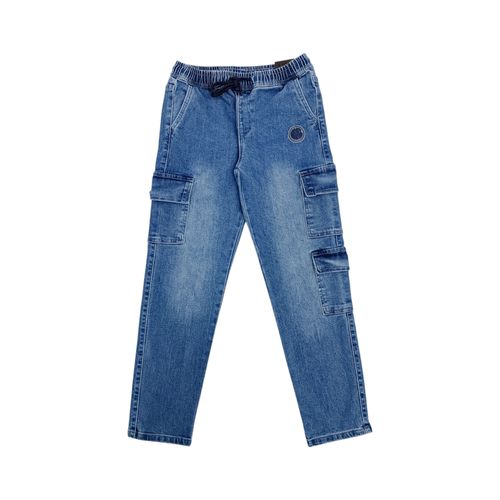 Jogger jeans azul para niño