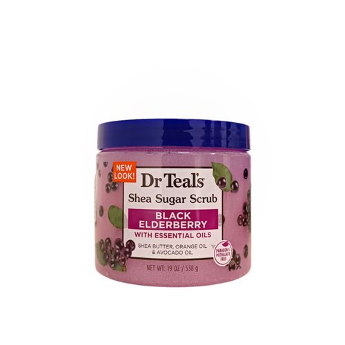 Dr. Teal's Exfoliante Sugar Black Elderberry 538g