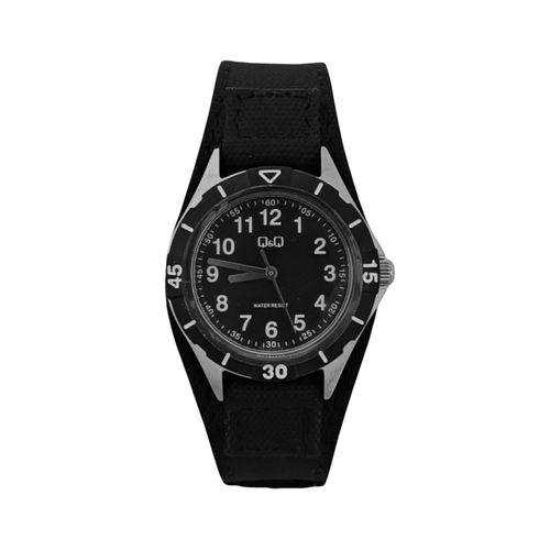 Reloj análogo negro para mujer