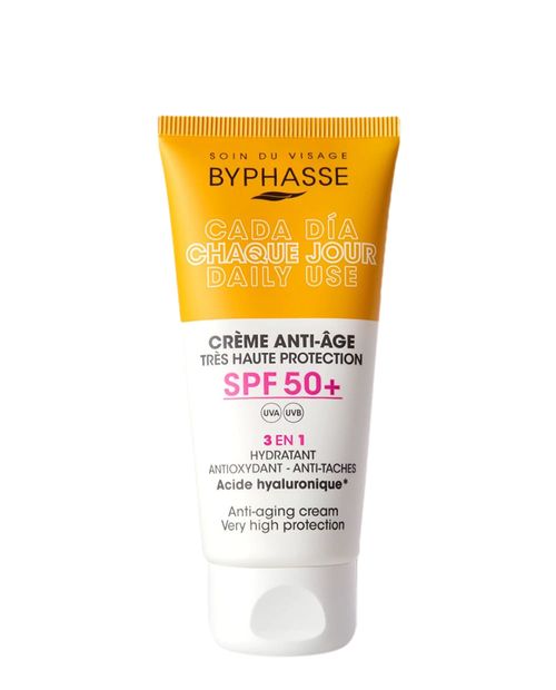 Crema Facial Antiedad SPF 50+