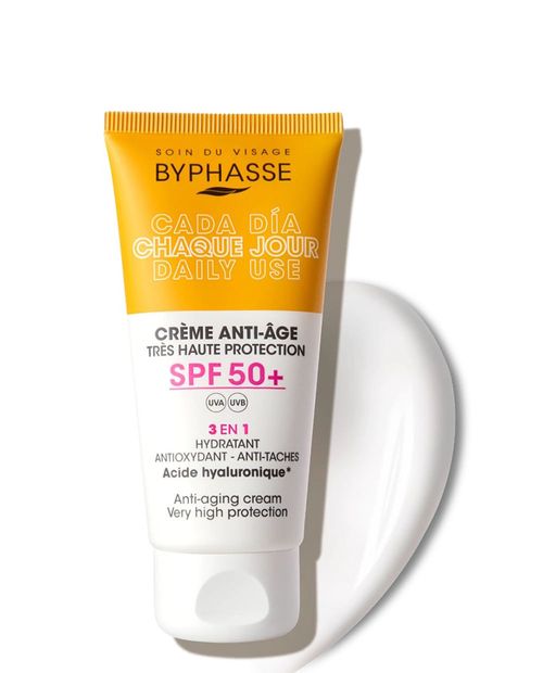 Crema Facial Antiedad SPF 50+