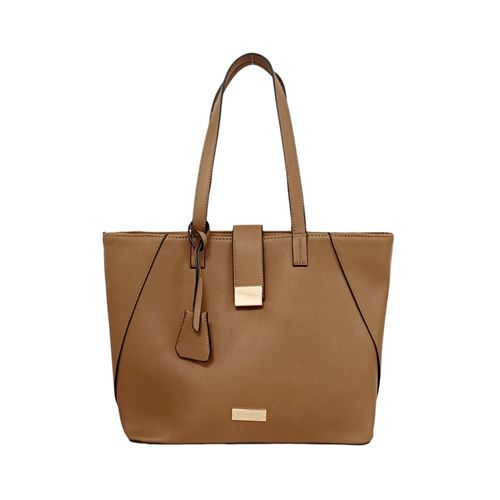 Cartera tote sólida para mujer