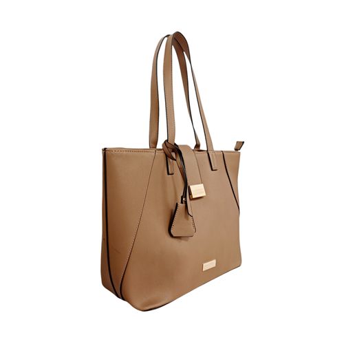 Cartera tote sólida para mujer