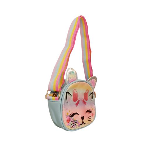 Cartera infantil celeste