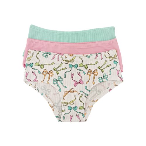 Set de 3 panties multicolor para niña