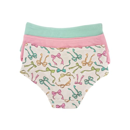 Set de 3 panties multicolor para niña