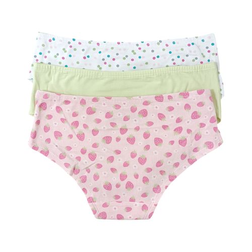 Set de panties multicolor  para niña