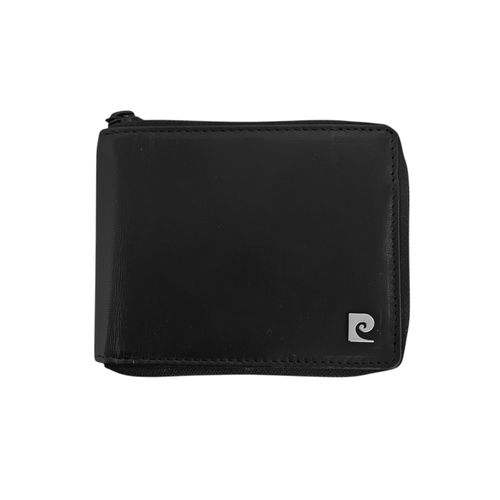Billetera bifold negro para hombre