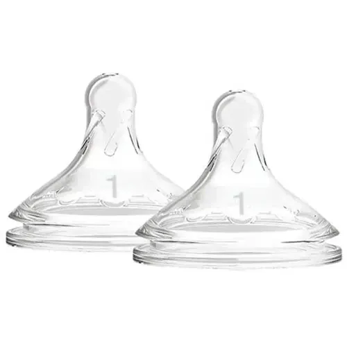 Set de 2 biberones flujo lento 1 Natural Flow 0M+