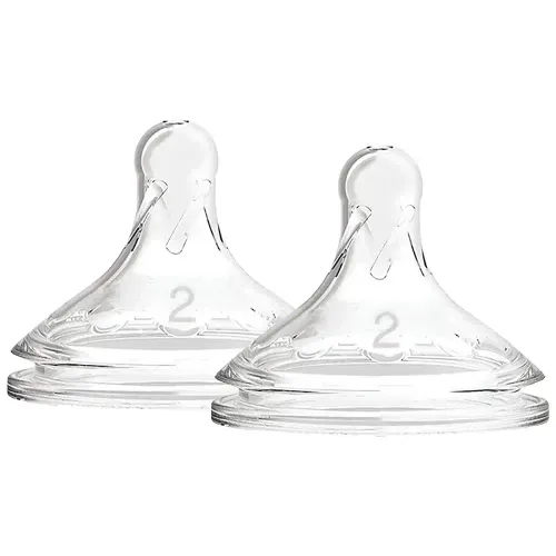 Set de 2 biberones flujo medio 2 Natural Flow 3M+