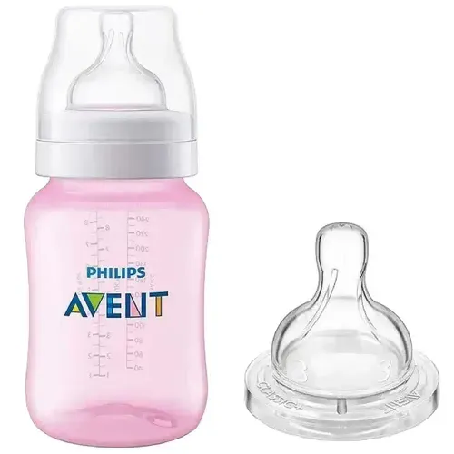 Pacha Anti-Colic rosa 9 oz