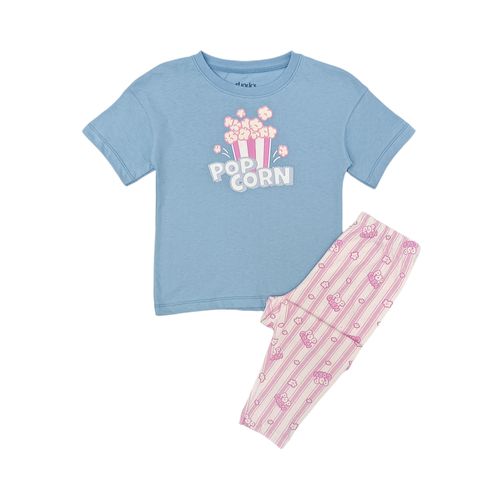 Pijama bicolor para niña