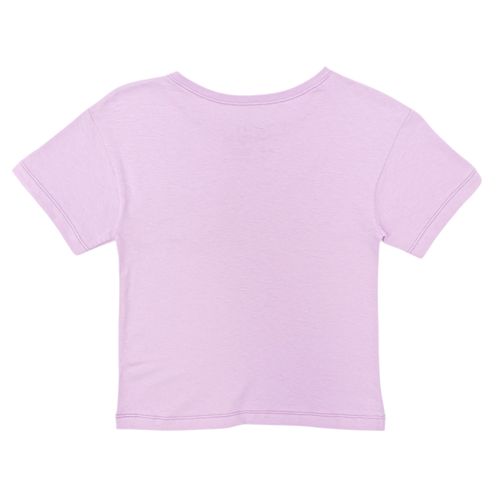 Camiseta lila para niña