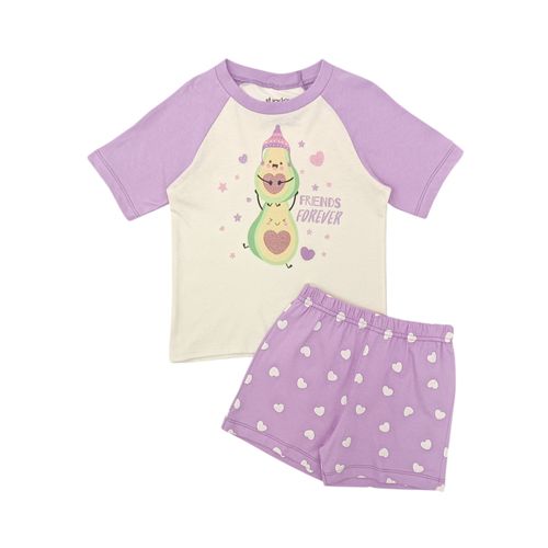 Pijama lila para niña