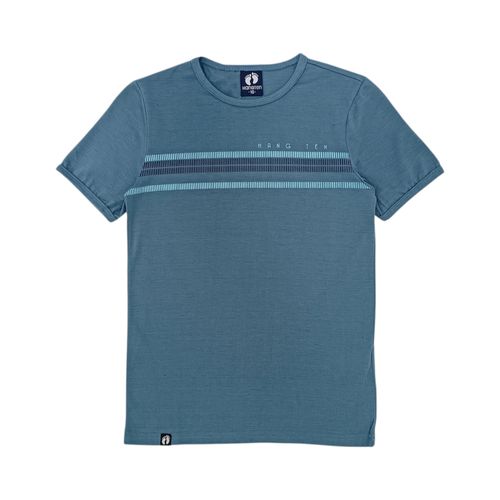 Camiseta azul para niño