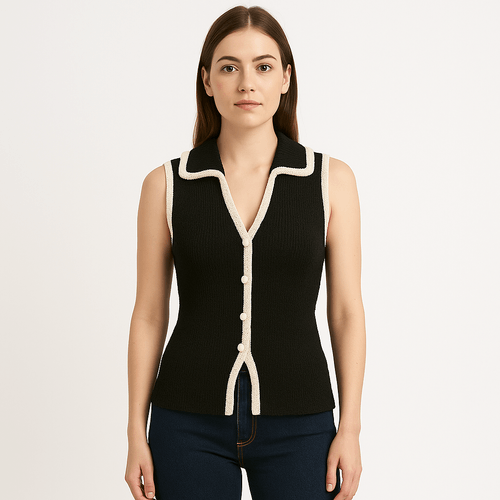 Blusa con textura para mujer