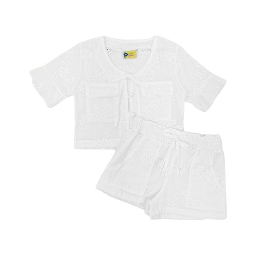 Conjunto blanco para niña