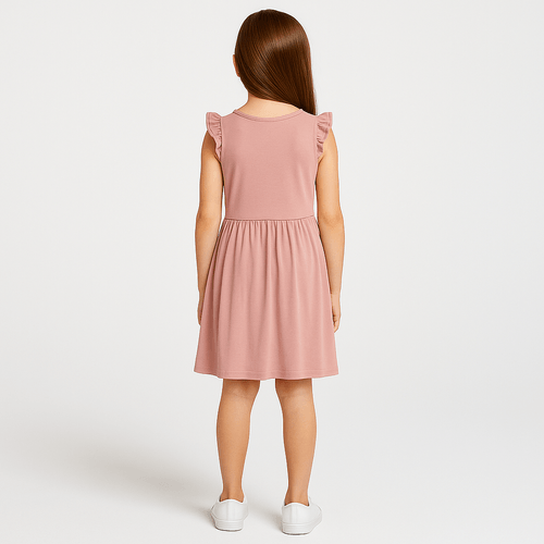 Vestido estampado para niña