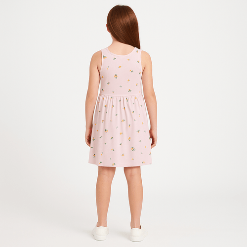 Vestido estampado para niña