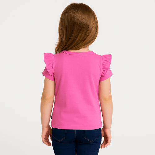 Blusa rosa para niña